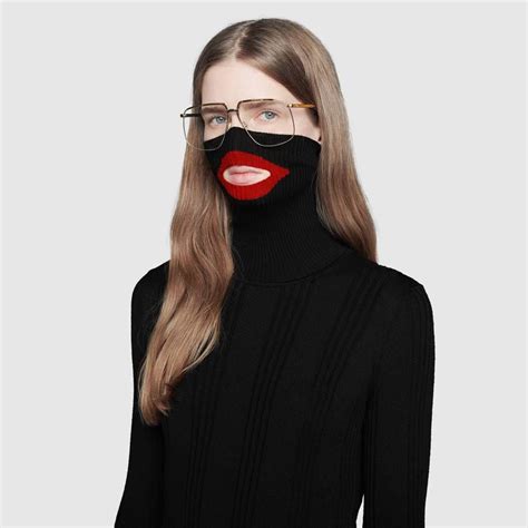 gucci balckface sweater|wool balaclava jumper gucci.